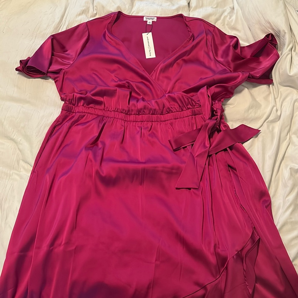 Brand New Plus Size Magenta Dress